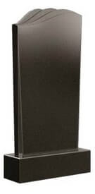 Модель памятника №14 вертикальный, современный, прямоугольный, мужской